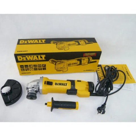 DeWALT DWE4257 Кутова шлiфмашина 220 v\ 125мм\гарантiя