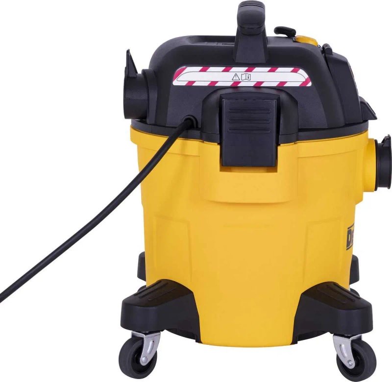 DeWALT DXV20PTA Пилосос мережевий 1050Вт з розеткою на 220v сухе\вологе прибирання — фото 5