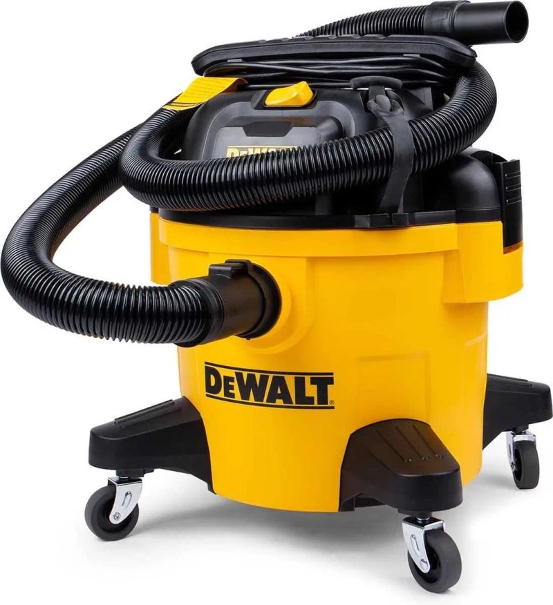 DeWALT DXV20PTA Пилосос мережевий 1050Вт з розеткою на 220v сухе\вологе прибирання — фото 8