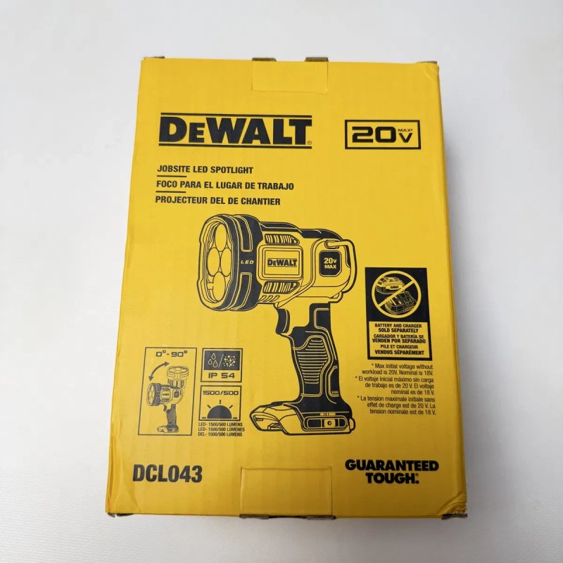 Dewalt Світлодіодний Ліхтар DCL043 Фонарь Фонарик з США — фото 6