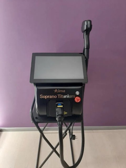 Диодный лазер для удаления волос ICE Platinum Alma Soprano titanium