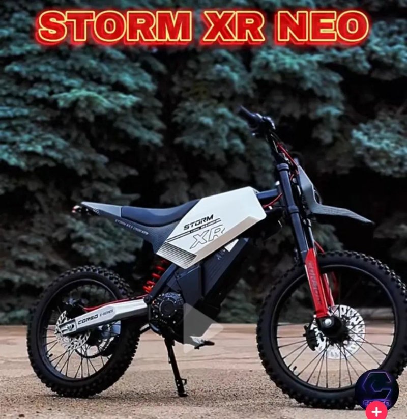 Діртбайк електричний Corso Storm XR NEO-2500 Trail SR-74640 (2500W, 60 — фото 2