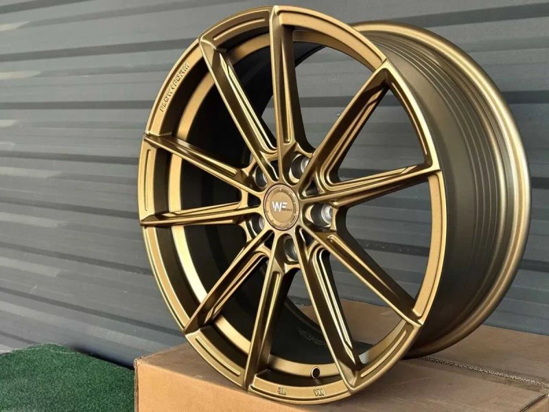 Диск R18 5x112 / 5x114.3 Bronze Mercedes-Benz Audi VW Skoda Seat Lexus Toyota Hyundai — фото 3