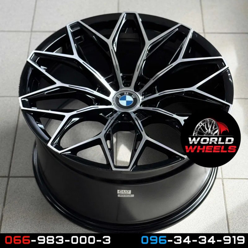 Диски BMW R20 5x120 X5m X6 E70 F15 E71 F16 разноширокие Vossen ковка — фото 6