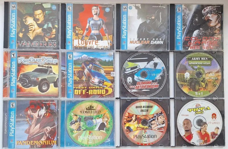 Диски для Playstation 1 One PSX — фото 3