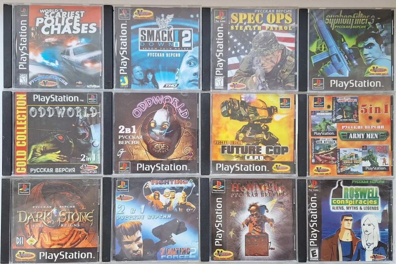 Диски для Playstation 1 One PSX — фото 5