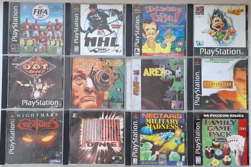 Диски для Playstation 1 One PSX — фото 8