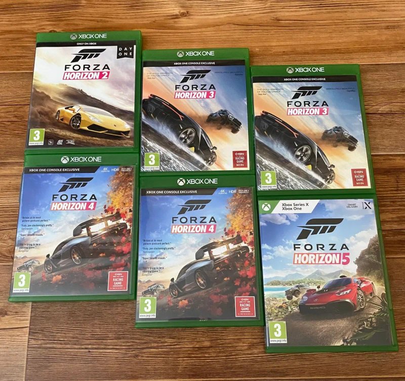 Диски для Xbox One/360/Series X: FORZA HORIZON, FORZA MOTORSPORT 1 і 2 і 3 і 4 і 5 і 6 і 7 — фото 3