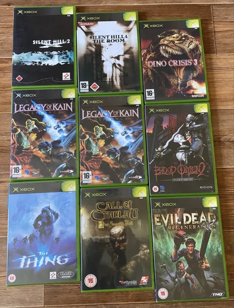 Диски на XBOX: FIFA 19, Splatterhouse Castlevania Mortal Kombat Tekken Evil Dead, Silent Hill, Dino Crisis, FarCry Red Alert 3, Hitman Mafia AFRO — фото 5