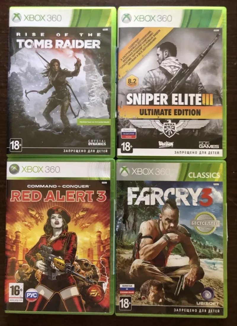 Диски на XBOX: FIFA 19, Splatterhouse Castlevania Mortal Kombat Tekken Evil Dead, Silent Hill, Dino Crisis, FarCry Red Alert 3, Hitman Mafia AFRO — фото 8