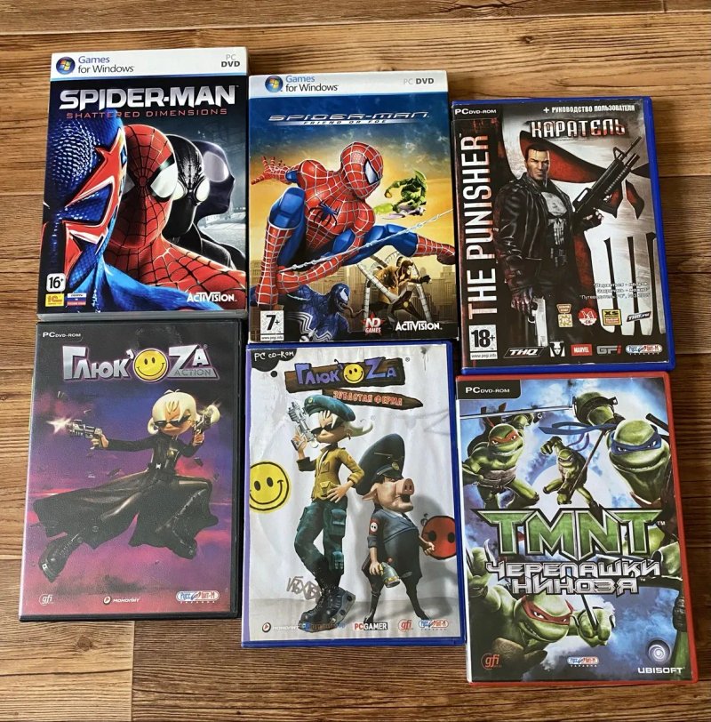 Диски ПК: The Punisher Каратель, Spider Man Dead Space, Предтечи Evil Dead Космические Рейнджеры, X Blades Alice Madness Returns Диллема Dreamfall — фото 4