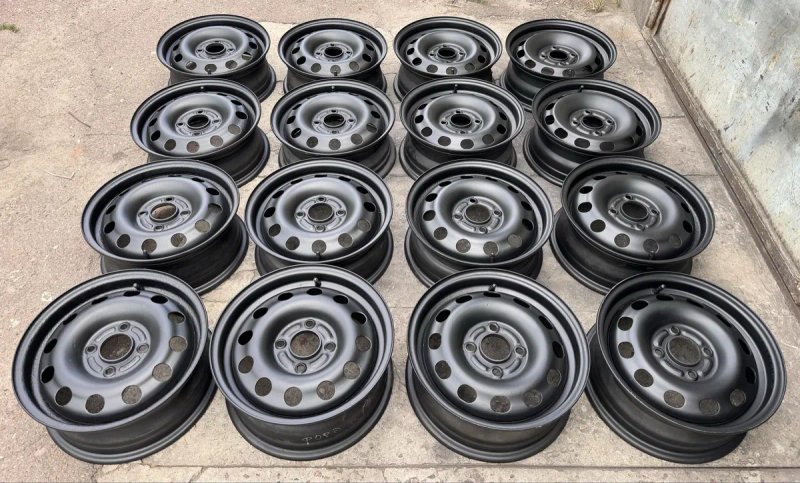 Диски r14 4x108 ET-37.5/41/47.5 на Ford Fiesta/Fusion/Mondeo/Focus/Sierra/Escort/Scorpio/Orion/Tourneo/Transit/Cougar/KA/Audi 80/100/Mazda 2/121 — фото 2
