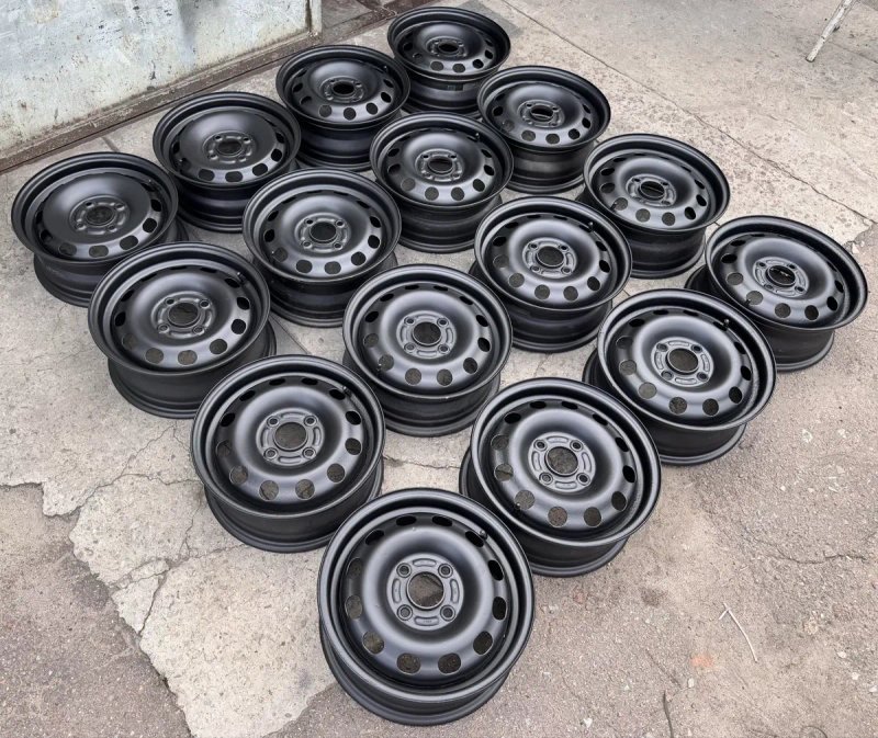 Диски r14 4x108 ET-37.5/41/47.5 на Ford Fiesta/Fusion/Mondeo/Focus/Sierra/Escort/Scorpio/Orion/Tourneo/Transit/Cougar/KA/Audi 80/100/Mazda 2/121 — фото 4