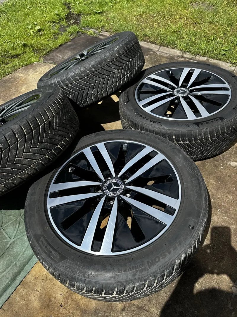 Диски R17 5/112 +Шини Mercedes W177 W176 W169 W245 W222 Vito W220 EQV — фото 5