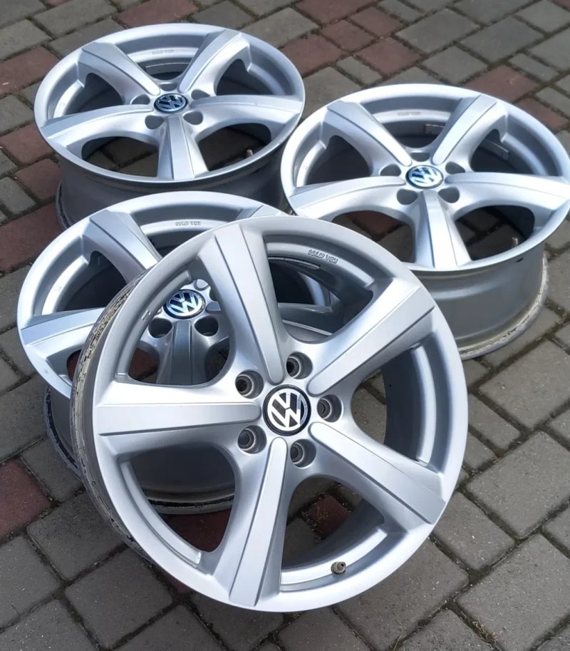 Диски R17 5×112 VW Passat Touran Golf Jetta Sharan SKODA AUDI MERCEDES RIAL Оригінал 5/112 5*112 5.112 112/5 112*5 — фото 2