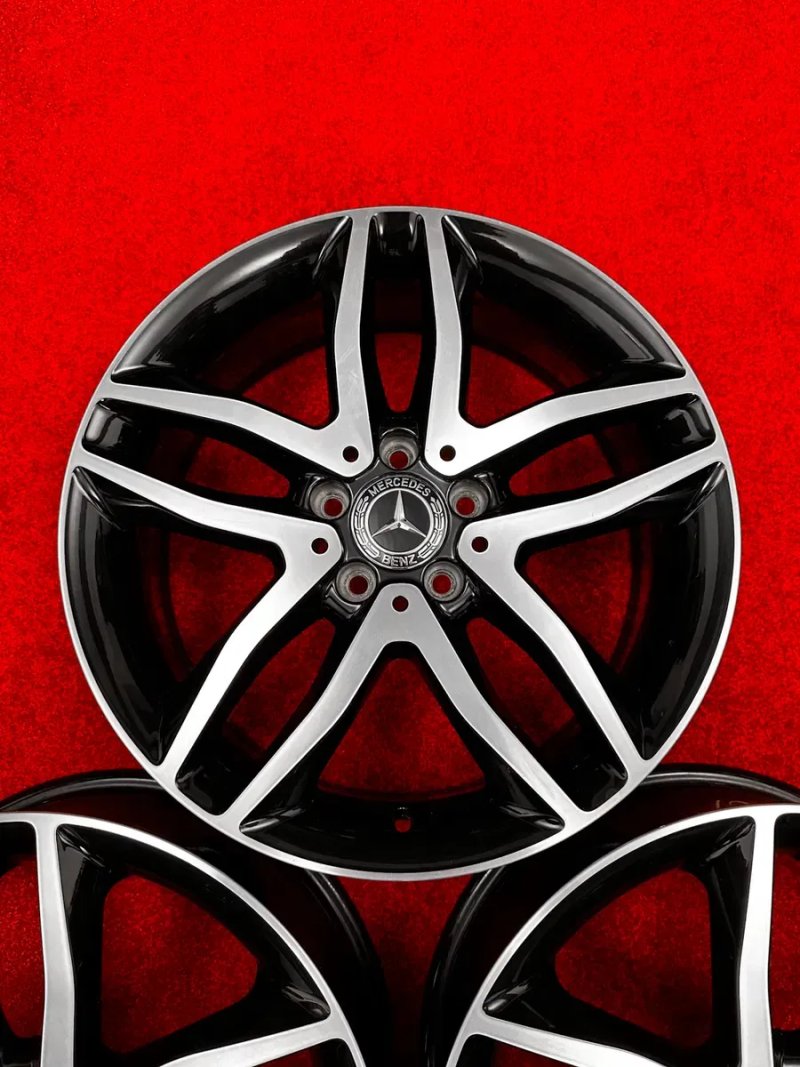 Диски R18 5.112 ET46 мерседес віано v-class ml gla w156 w205 w212 w213 — фото 6