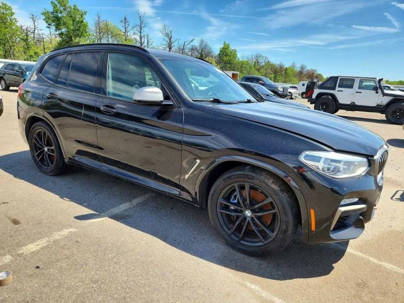 Диски R19 BMW X3 G01 698M стиль комплект чорні — фото 3