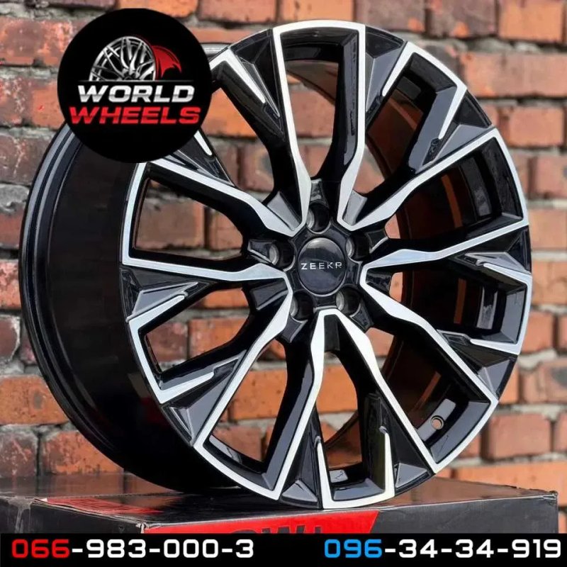 Диски R20 5x108 ZEEKR 7x Jaguar Volvo Rang Rover Velar Ford Kuga Edge — фото 5