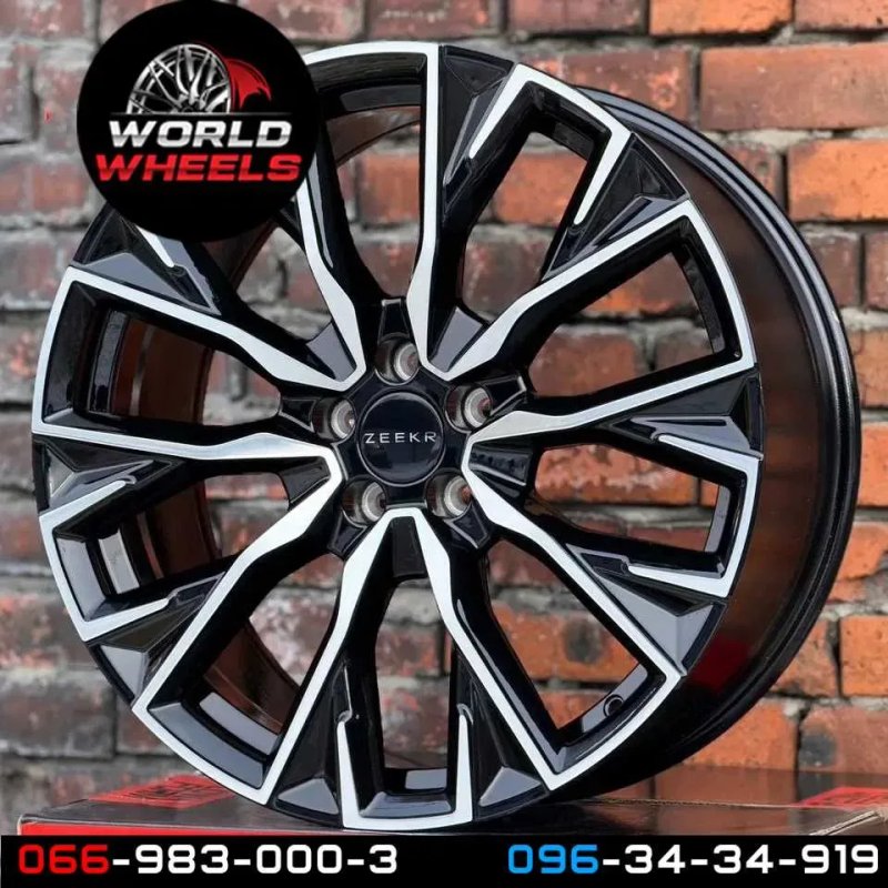 Диски R20 5x108 ZEEKR 7x Jaguar Volvo Rang Rover Velar Ford Kuga Edge — фото 6