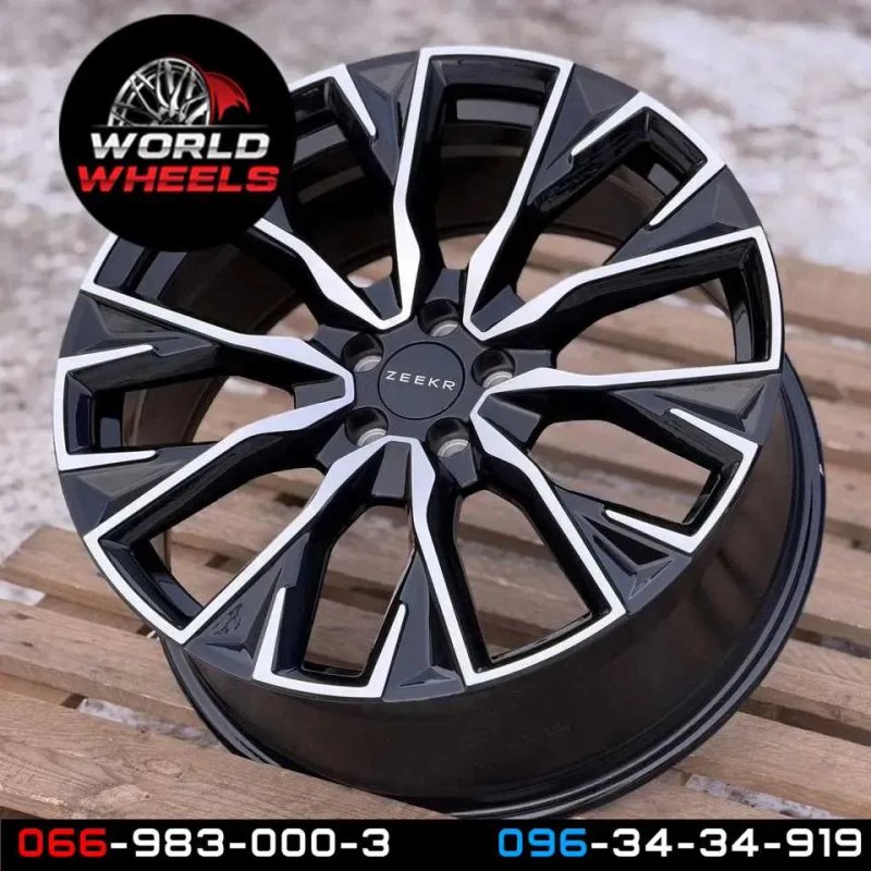 Диски R20 5x108 ZEEKR 7x Jaguar Volvo Rang Rover Velar Ford Kuga Edge — фото 7