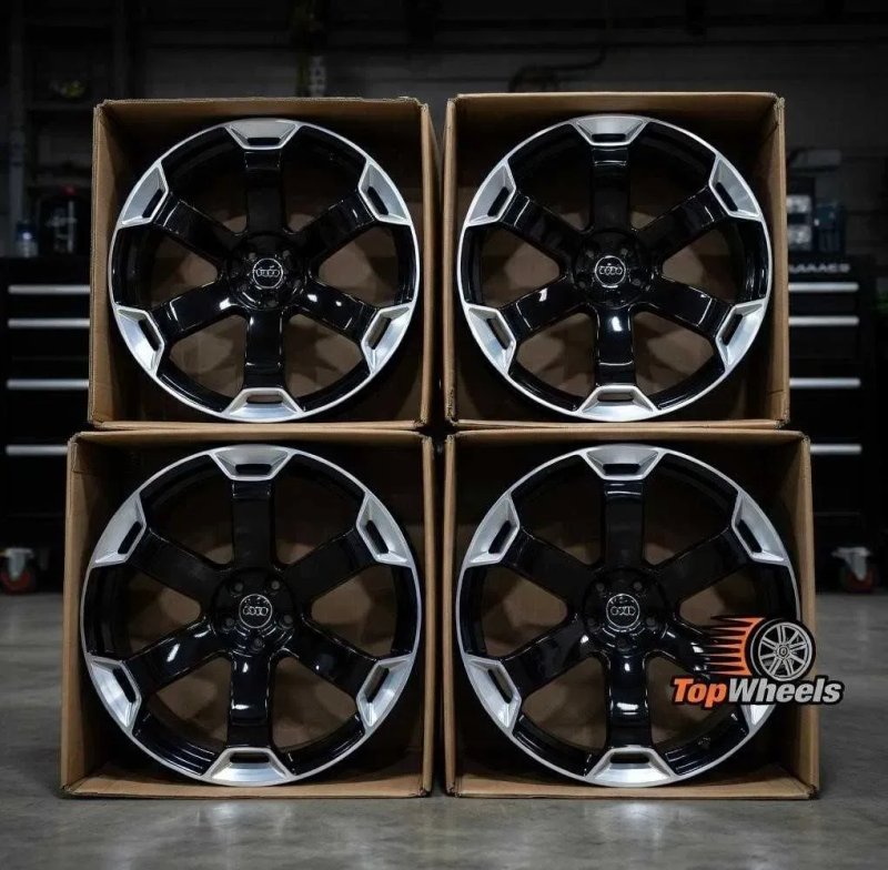 Диски R22 5x112 AUDI Q7 Q8 E-Tron A7 A8 Q5 SQ7 Volkswagen Touareg RSQ8 — фото 2