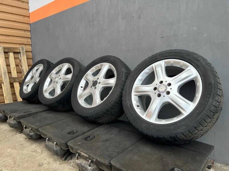 Диски с резиной R20 Mercedes GL X164 титаны ML W164 W166 колеса — фото 3