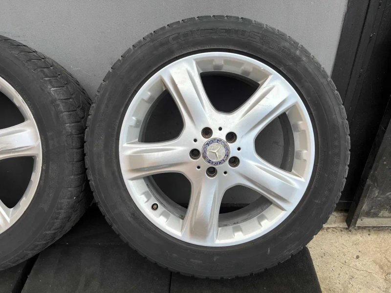 Диски с резиной R20 Mercedes GL X164 титаны ML W164 W166 колеса — фото 4