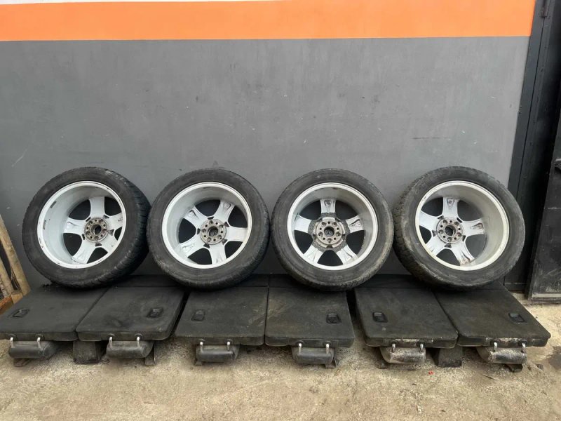 Диски с резиной R20 Mercedes GL X164 титаны ML W164 W166 колеса — фото 7