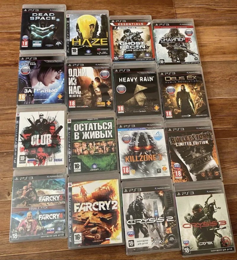 Диски Sony PS3: Mafia Ratchet Кукловод Rayman GTA San Andreas, Yakuza Saw FarCry Dead Space KillZone Assassins Creed, Killer is Dead, Neverdead Club — фото 3