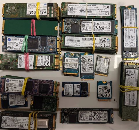 Диски SSD M2 NVMe 256Gb різні розміри перевірені робочі гарантія
