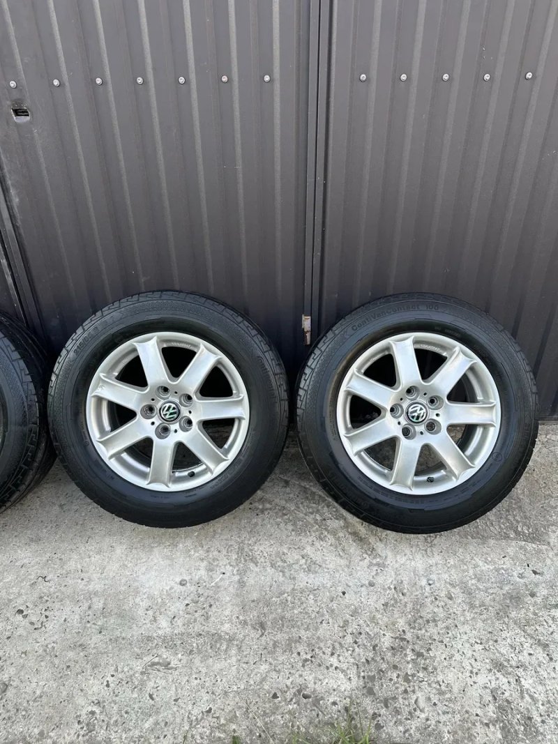 Диски титатни з резиною  r16 c 215/65 Volkswagen Caravelle Transporter Multivan T5 / T6 — фото 3