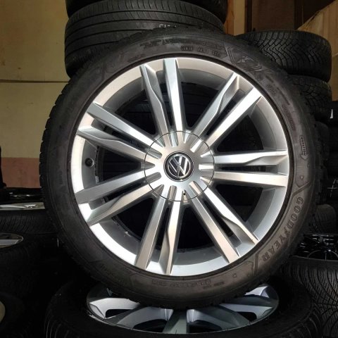 Диски VW R17 5x112 Touran Jetta Golf Caddy Skoda Yeti Octavia Seat Altea XL