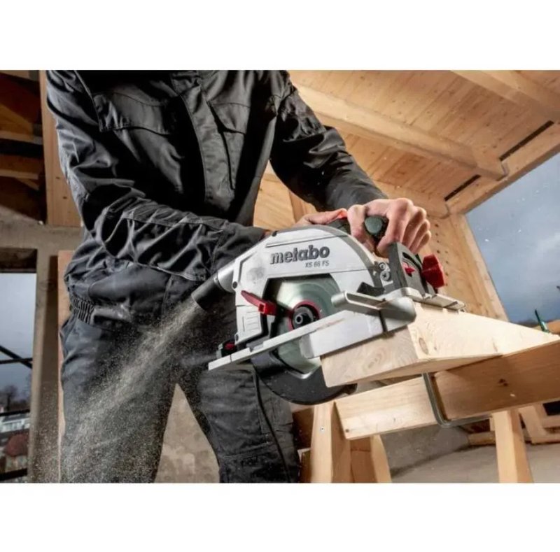 Дискова пила METABO KS 66 FS цикрулярна пила 185 круг  1500 вт — фото 2