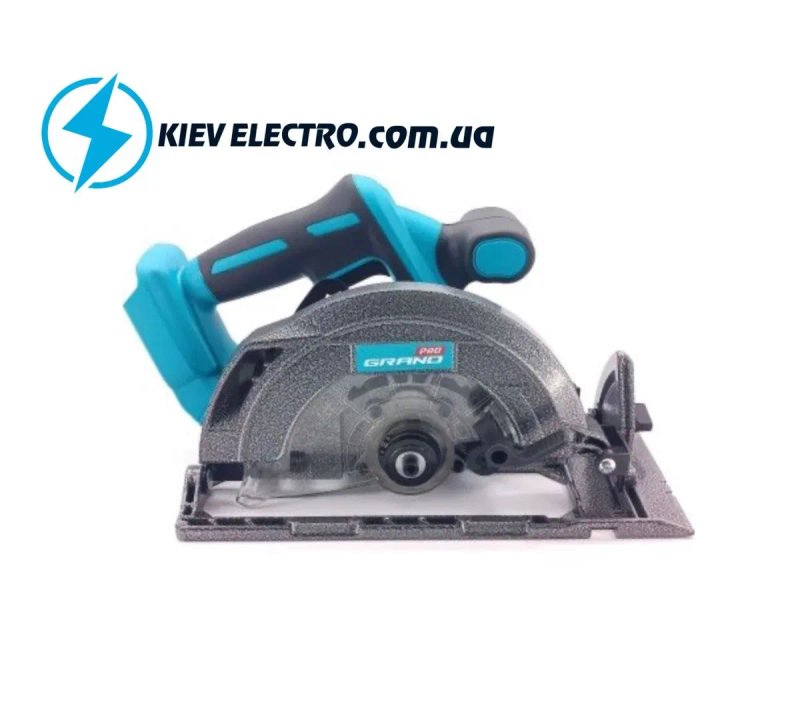 Дисковая пила акумуляторная Grand ПД-20 BL/PRO (Тушка) 20V/4ah — фото 2