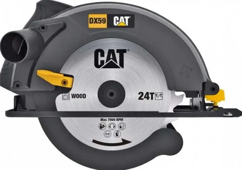 Дисковая пила, циркулярка CAT DX59 2600Вт 5800об.мін — фото 6