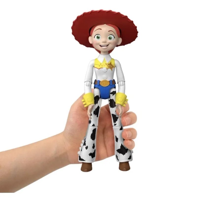 Disney Pixar Toy Story 5 Action Figure Critter Talk Jessie 30cm Інтерактивна Джессі Історія Іграшок Джесси — фото 6