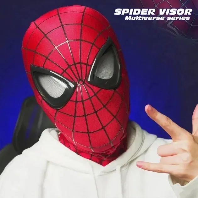 Дитяча іграшка супергеройська маска Людини-Павука The Amazin Spider Man 2, рухливі елементи — фото 3