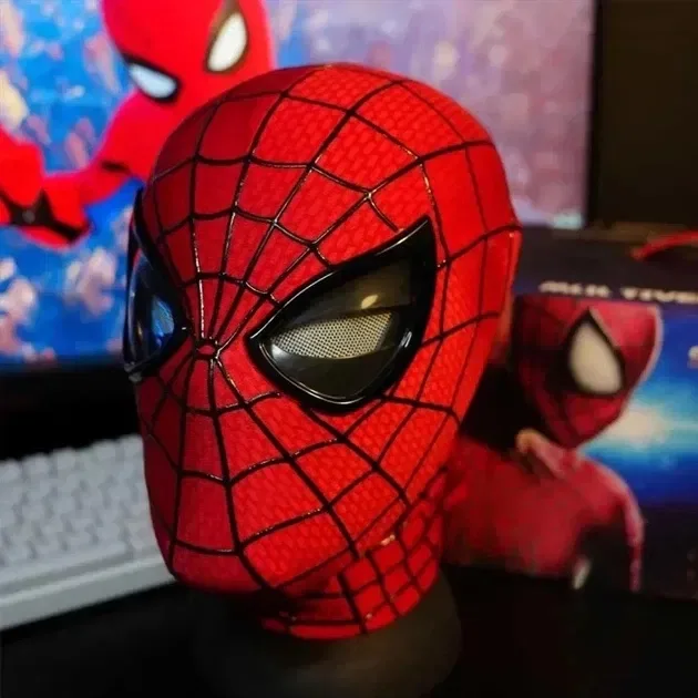 Дитяча іграшка супергеройська маска Людини-Павука The Amazin Spider Man 2, рухливі елементи — фото 4