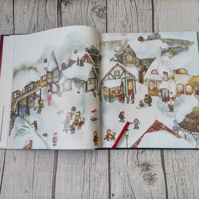 Дитяча книга Снігопад.Ганна Гаґеруп, Гільда Гаґеруп — фото 4
