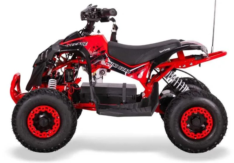 Дитячий Електроквадроцикл Sport Energy FFK 1200 Червоний в Артмото Кривий Ріг з гарантією — фото 3