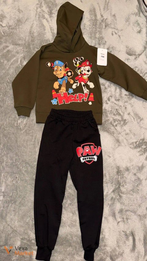 Дитячий одяг: костюм Paw Patrol та світшоти HIGHER