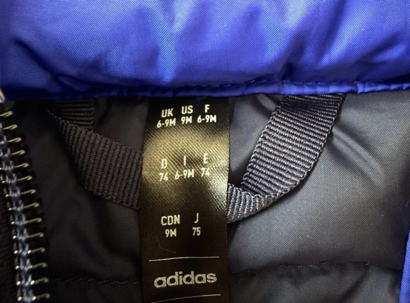 Дитячий зимовий комбінезон Adidas 74 р — фото 3