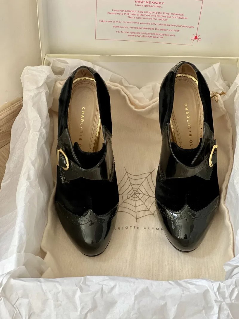 Дизайнерські  Ботильони  Charlotte Olympia, оригінал, Італія, 37 р — фото 4