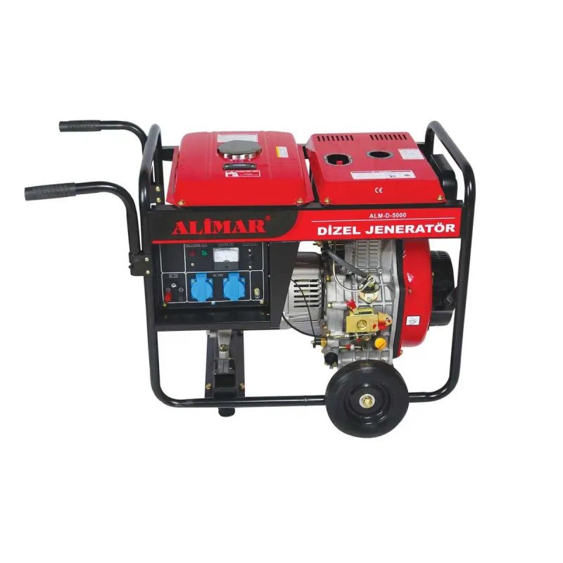 Дизельний генератор Alimar 3,2/3,5кВт generator diesel дизельной дизельний генератор електрогенератор дизельний для будинку резервне живлення — фото 2