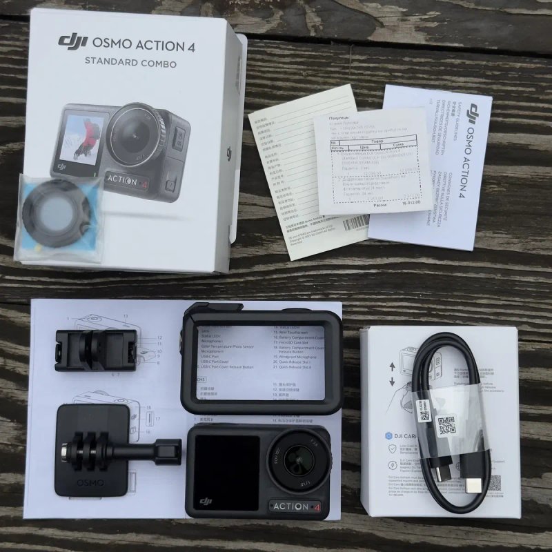 DJI Osmo Action 4 з комплетом аксесуарів — фото 2