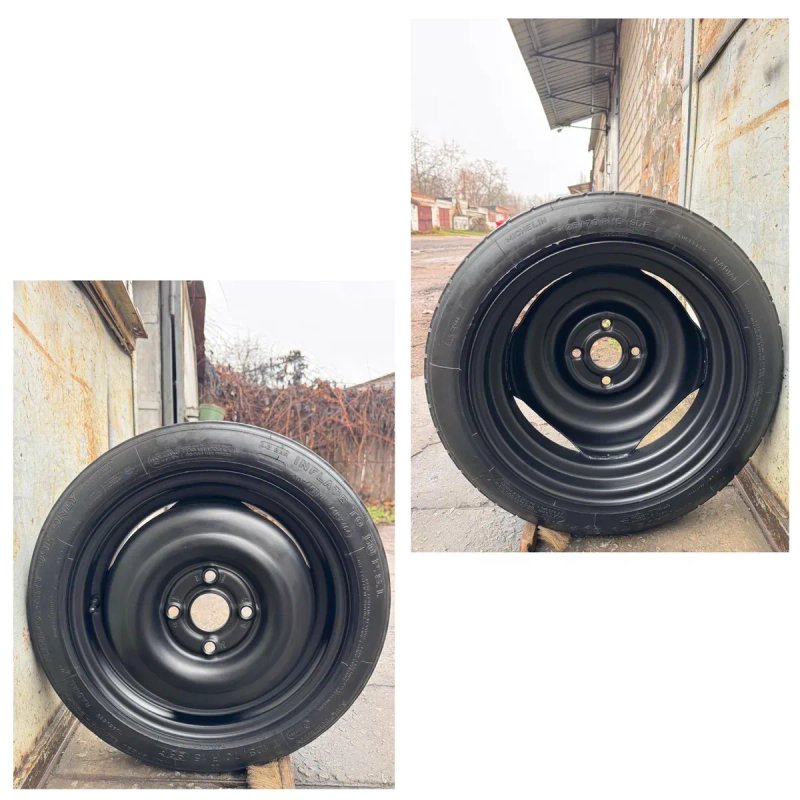 Докатка Michelin 125/70 r15 4x108 ET-56 Audi 80/90/100/Москвич/АЗЛК 2141/Святогор/Бочка/Сигара/ — фото 3