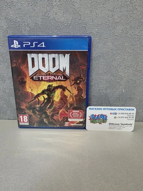 DOOM Eternal RUS Магазин Ps 4 5 Ps4 Ps5 Диск Обмін Гра Диски Ігри Sony Playstation