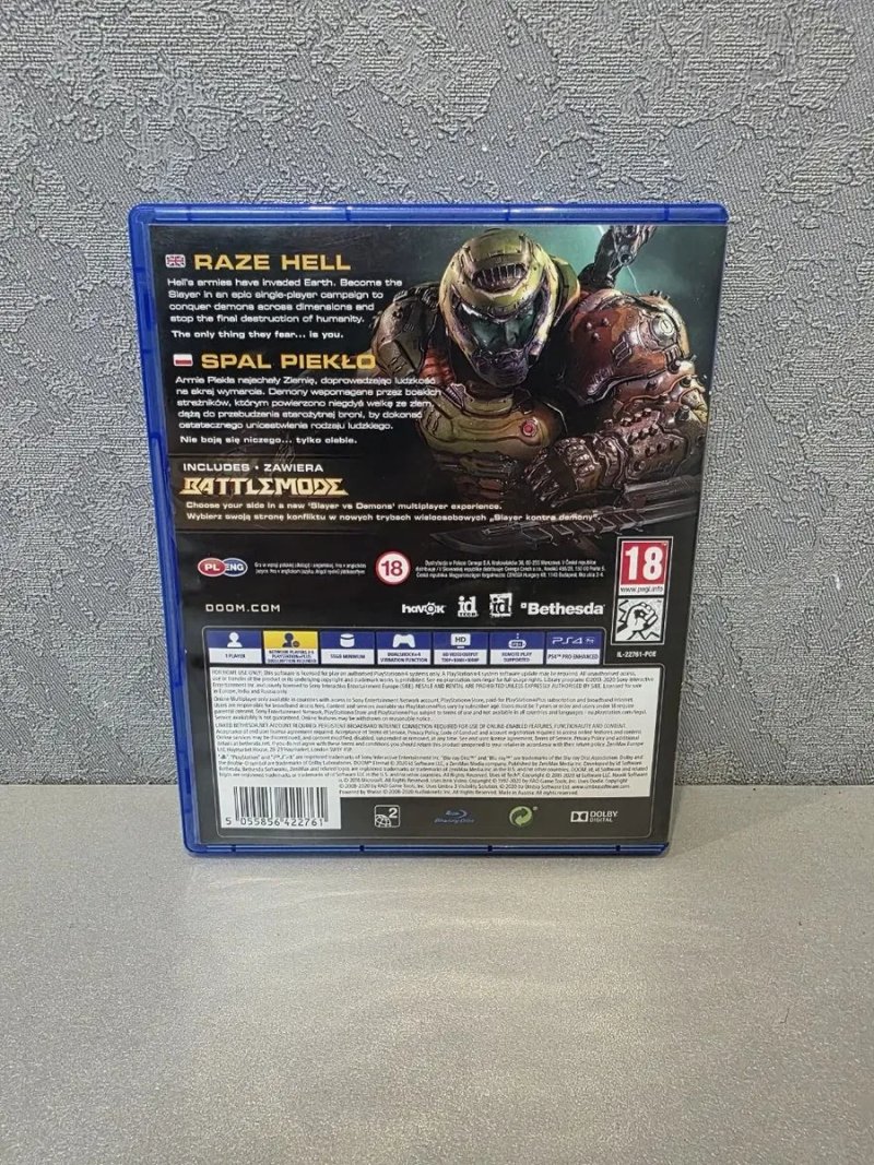DOOM Eternal RUS Магазин Ps 4 5 Ps4 Ps5 Диск Обмін Гра Диски Ігри Sony Playstation — фото 3