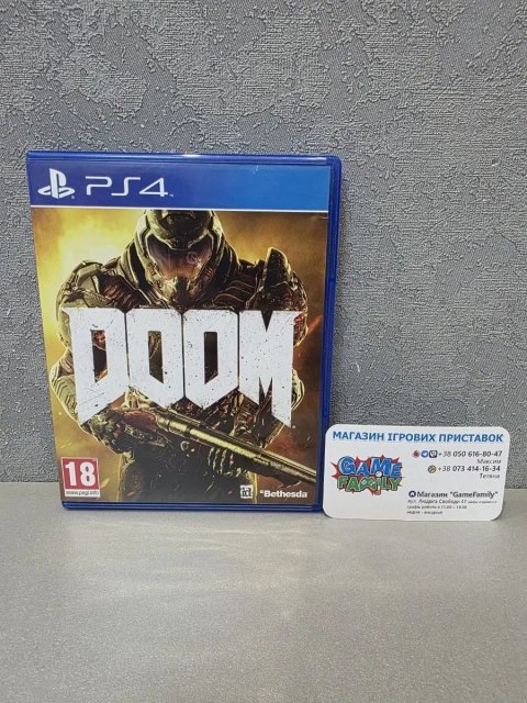 DOOM RUS Магазин Ps 4 5 Ps4 Ps5 Диск Обмін Гра Диски Ігри Sony Playstation
