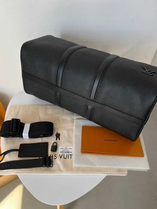Дорожная сумка Louis Vuitton 50 cm сумка для багажа Луи Виттон c895 — фото 4
